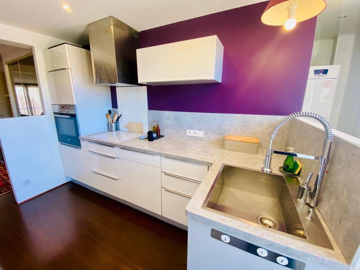 Ferienwohnung "Le Jardin" Superbe T2 Parking, Clim & Terrasse ! Sète Exterior foto